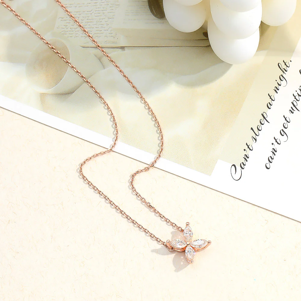 Sparkling Moissanite Eye Necklace | Full Cut Jewellery - Image 7