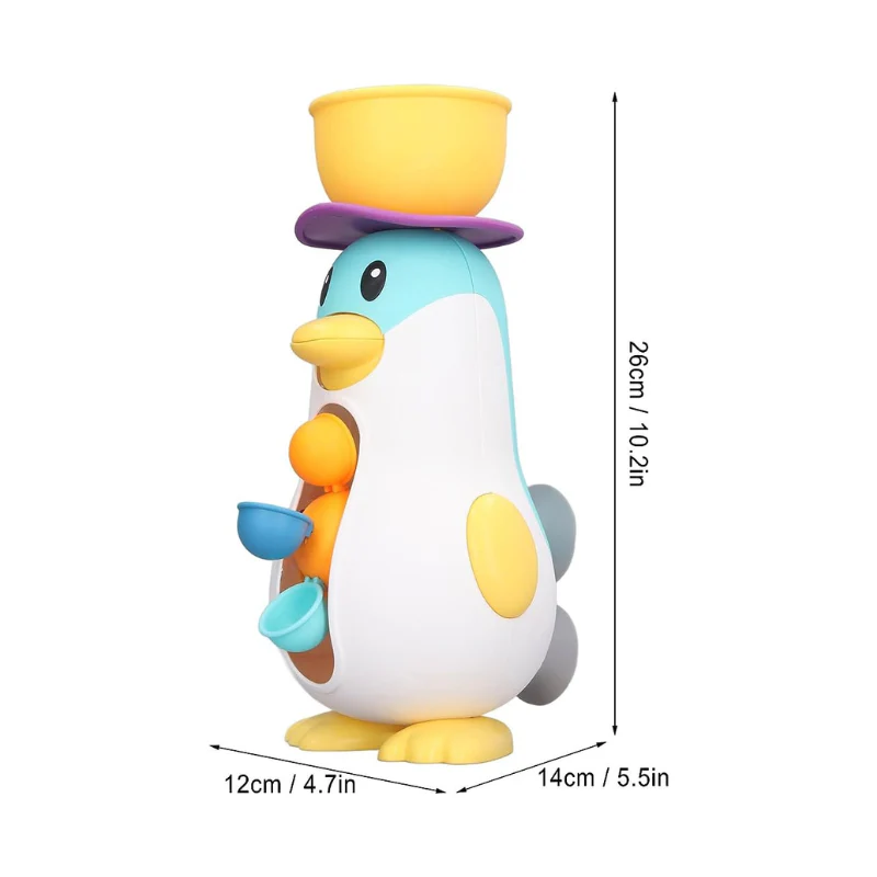 SplashPenguin Water Wheel Bath Toy - Image 2