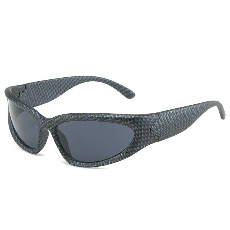 Sporty Luxury Sunglasses – Retro Charm with UV Protection - Image 3