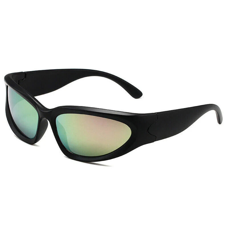 Sporty Luxury Sunglasses – Retro Charm with UV Protection - Image 4