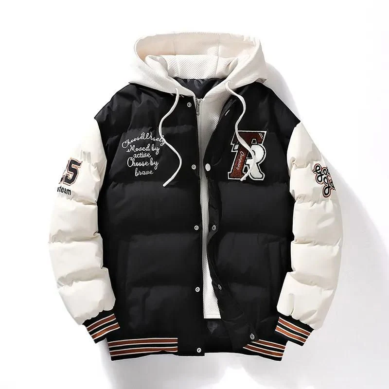Sporty Men's Winter Jacket with Hood - Ragnar