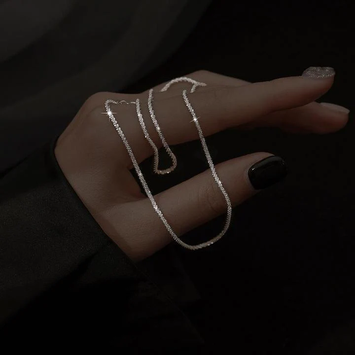 Starlight Necklace Silver Set | Elegant Jewellery - Image 3