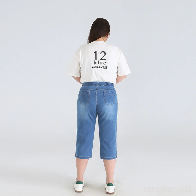 Stay Cool in Plus-Size High-Waisted Summer Shorts! - Image 10