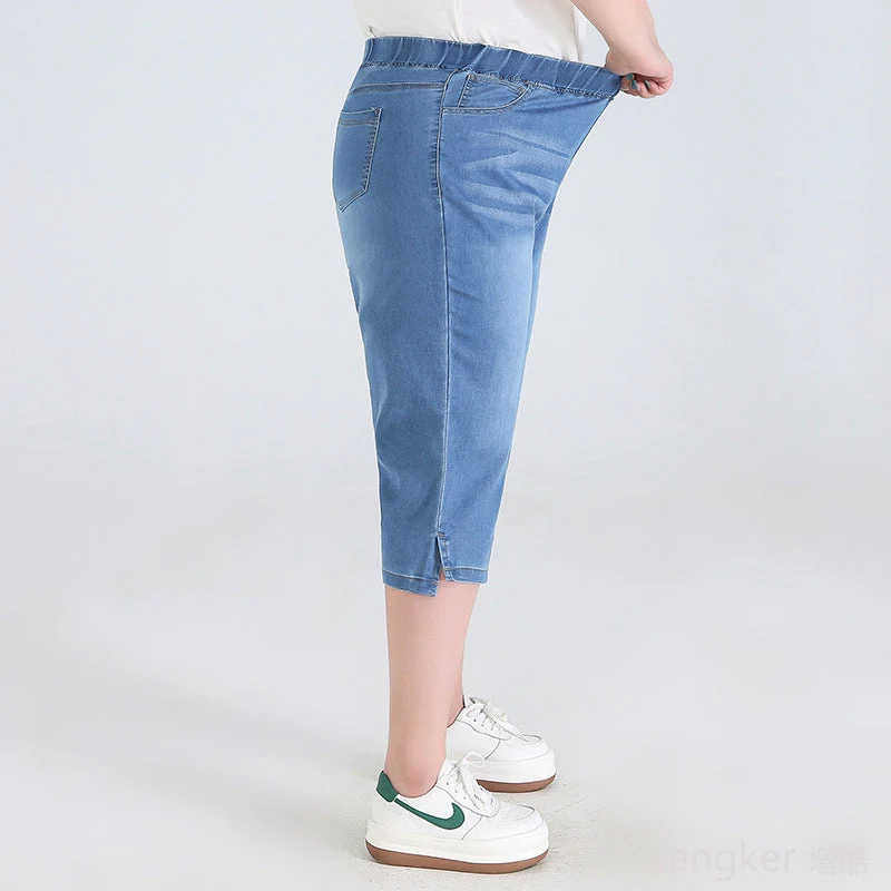 Stay Cool in Plus-Size High-Waisted Summer Shorts! - Image 9