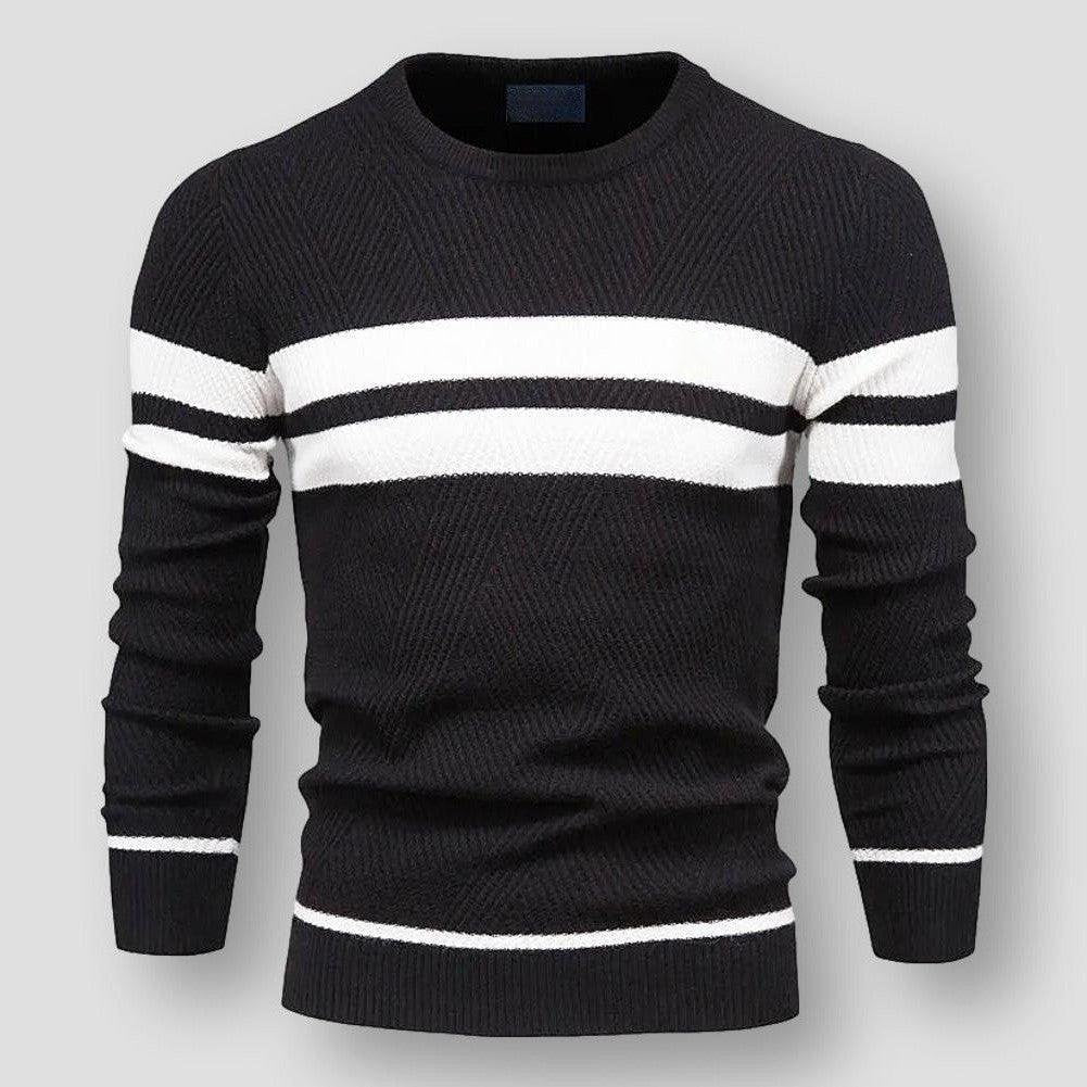 Striped Men’s Jumper - Sebastian - Image 2