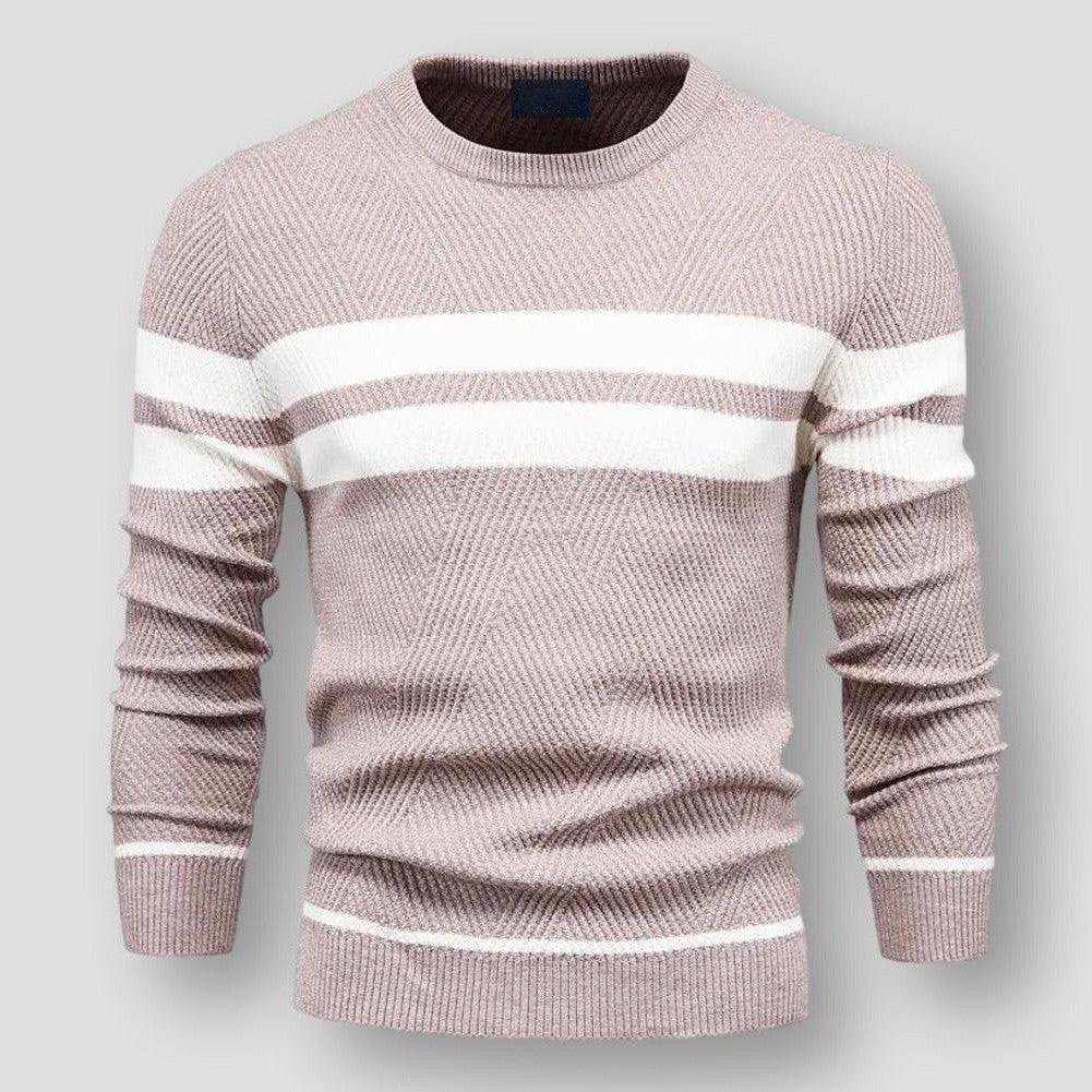 Striped Men’s Jumper - Sebastian - Image 3