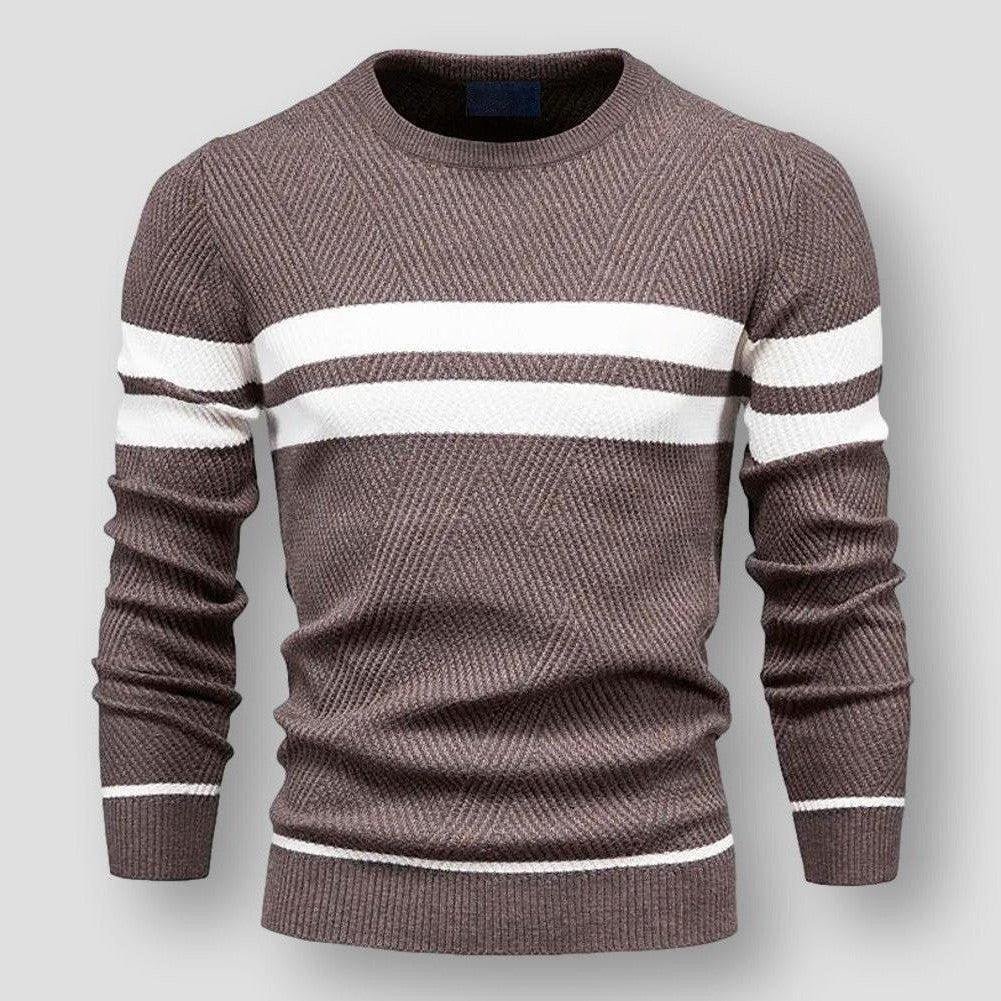 Striped Men’s Jumper - Sebastian - Image 4