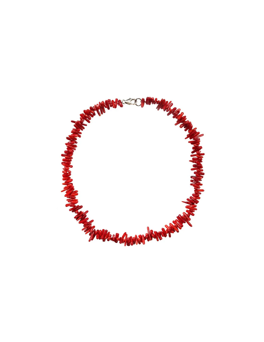Stunning Red Coral Bead Necklace - Image 4