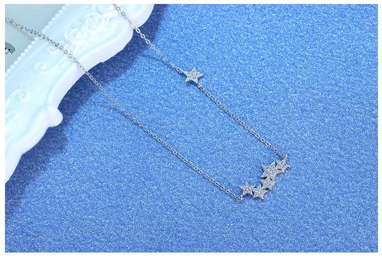 Stunning Silver Star Necklace - Image 8