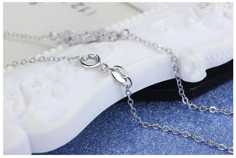 Stunning Silver Star Necklace - Image 9