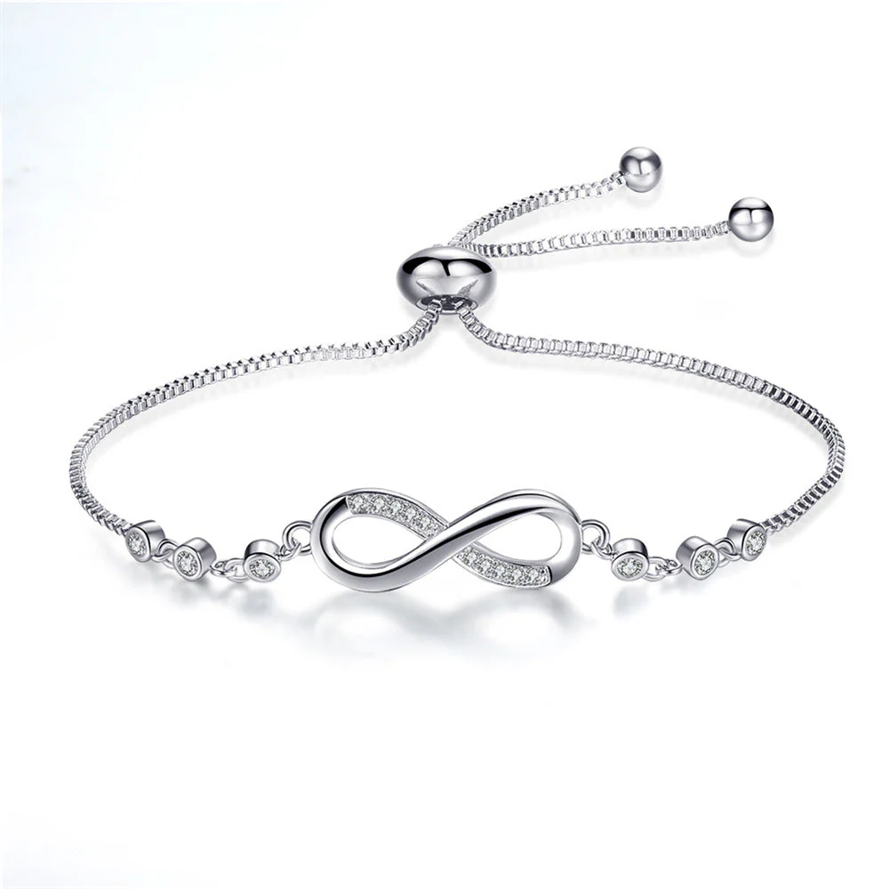 Stylish and Adjustable Infinity Bracelet - Nova - Image 4