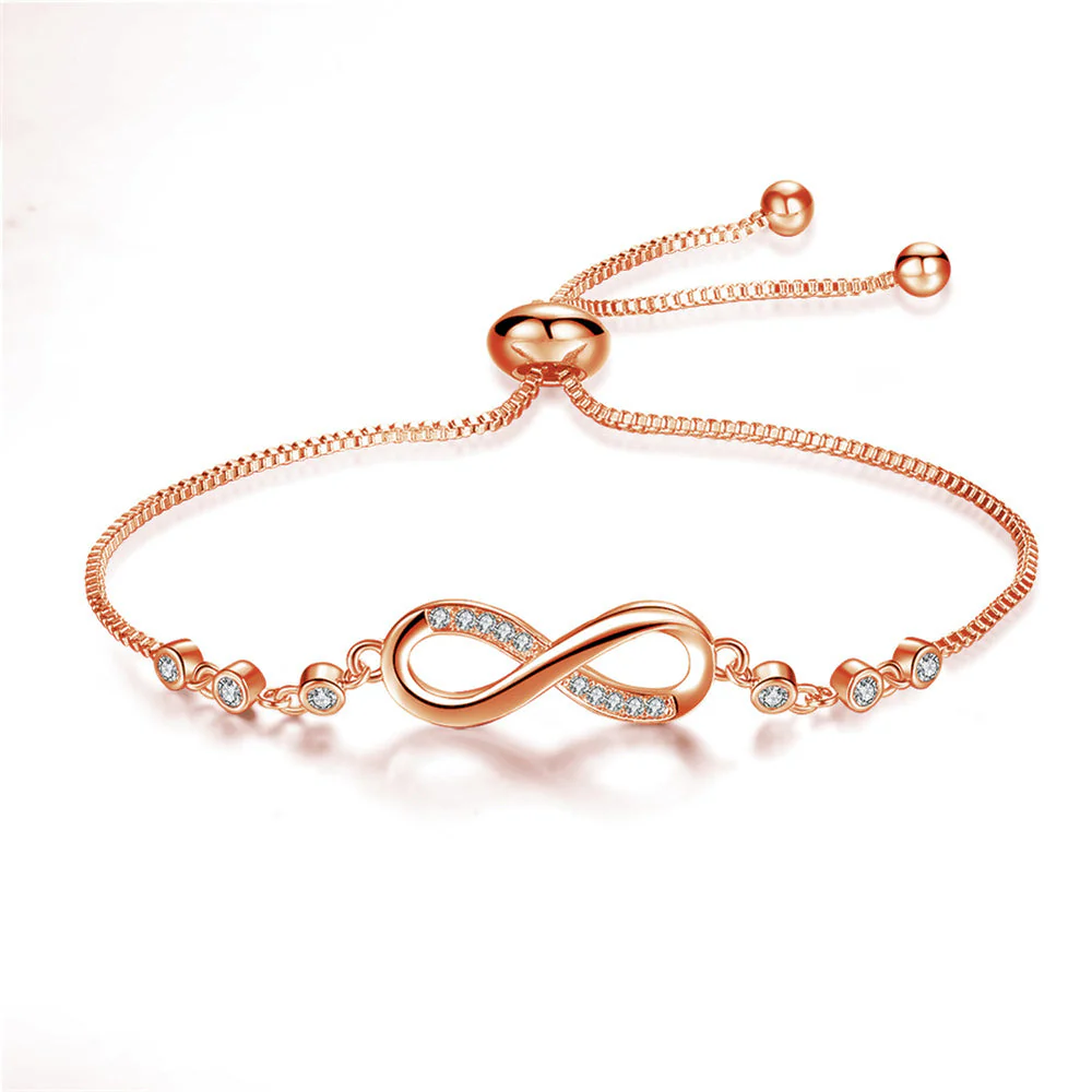 Stylish and Adjustable Infinity Bracelet - Nova - Image 5