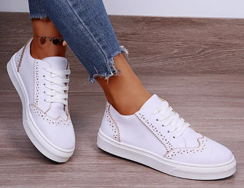 Stylish and Comfortable Women's Sneakers - LunaWalk - Image 3