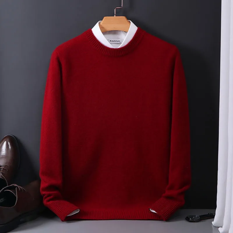 Stylish Cashmere Men's Sweater - Oliver - Image 3