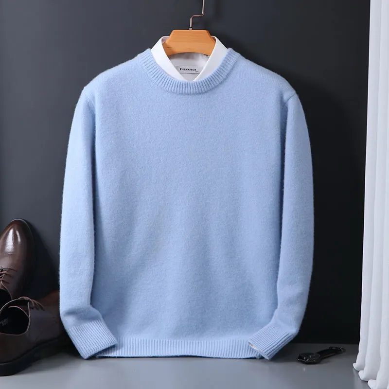 Stylish Cashmere Men's Sweater - Oliver - Image 4