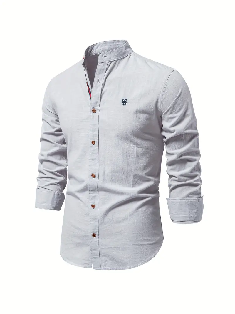 Stylish Men's Shirt for Spring - Leon - Image 6