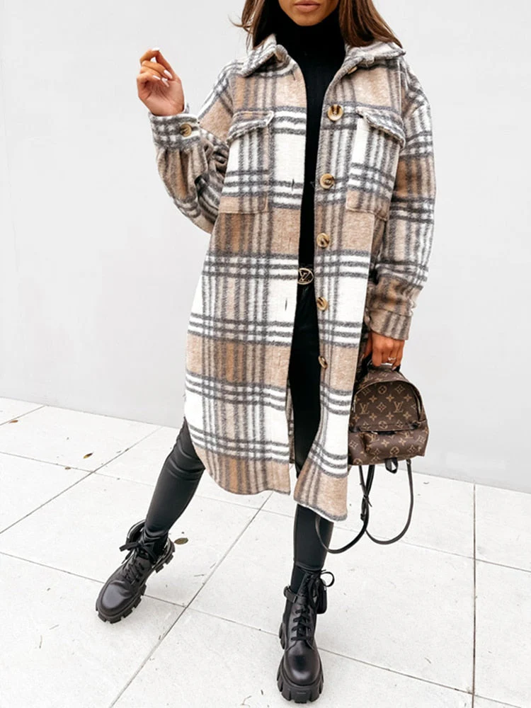 Stylish Plaid Jacket | Nostalgic & Trendy - Image 11