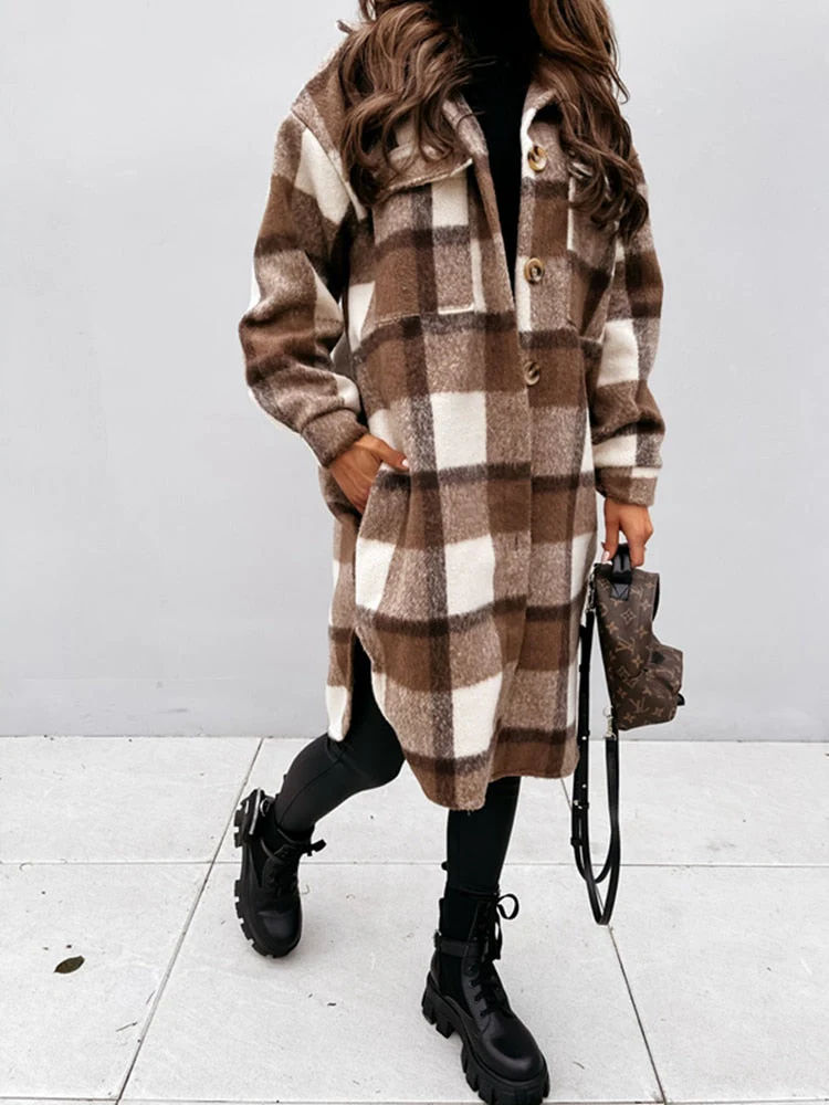 Stylish Plaid Jacket | Nostalgic & Trendy - Image 6