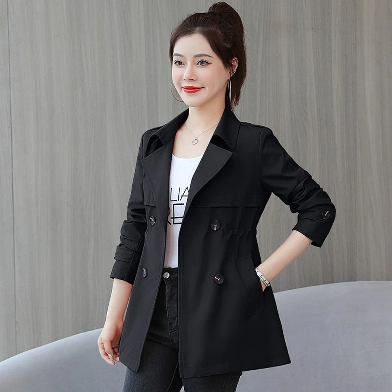 Stylish Short Trench Coat | Perfect for Every Occasion - Image 3