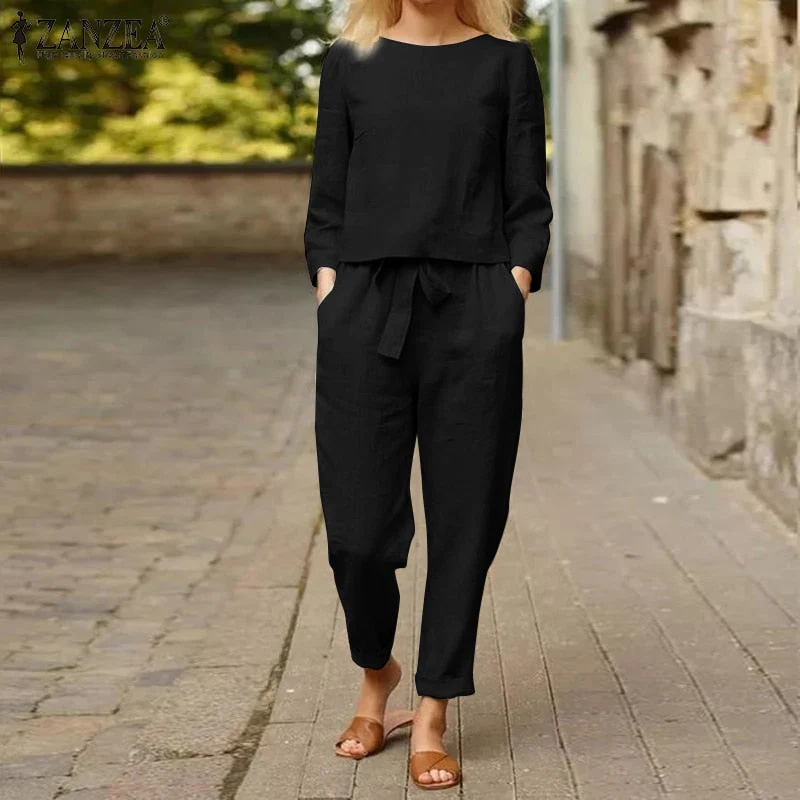 Stylish Two-Piece Suit | Top And Pants Set - Image 4