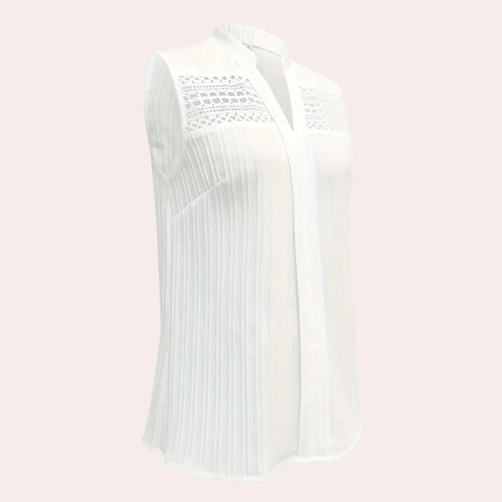 Stylish White Top for Women - Romy - Image 5
