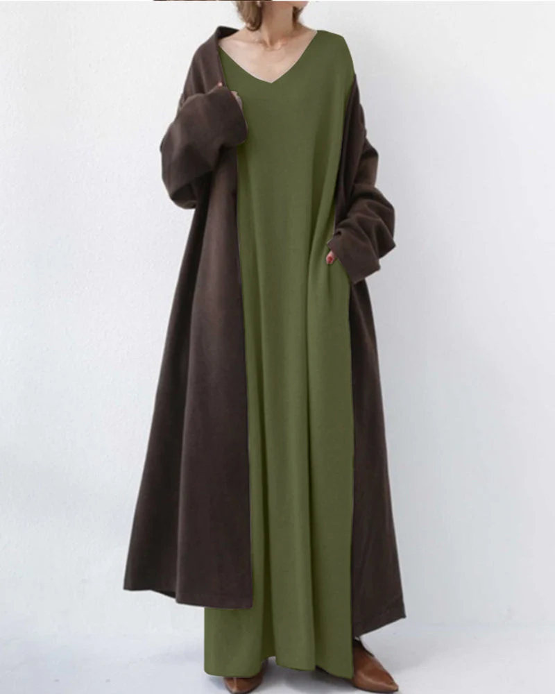 Summer Maxi Dress in Cotton-Linen Blend – Sorella - Image 4