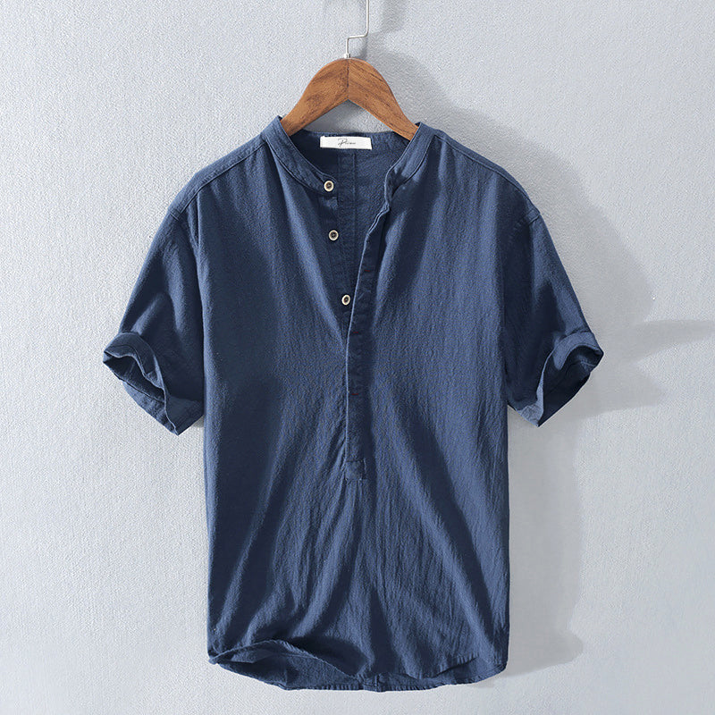 Summer shirt for men made from breathable fabric – Elias - Image 7