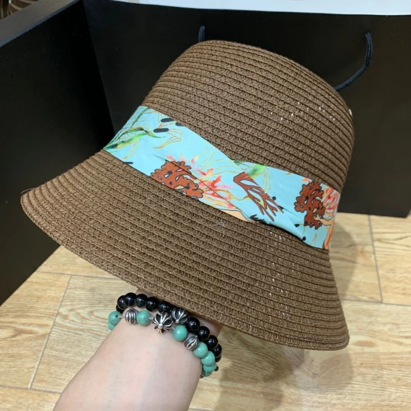 Summer sunhat with bow and wide brim – ShadeRibbon - Image 5