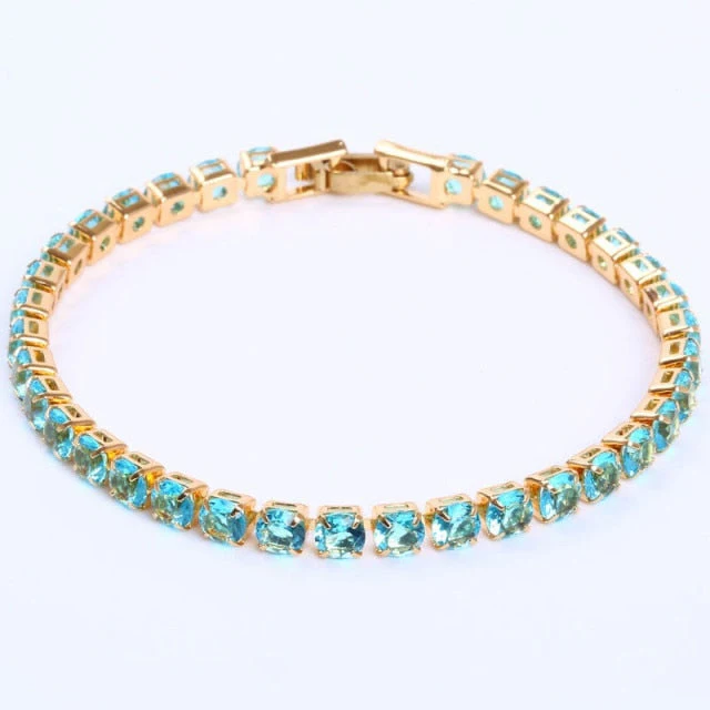 Tennis Necklace and Bracelet Set | Elegant Women's Jewellery - Image 16