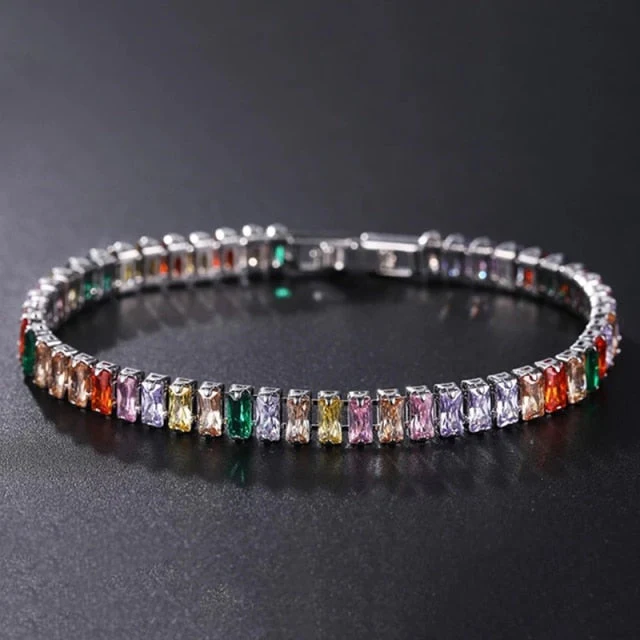 Tennis Necklace and Bracelet Set | Elegant Women's Jewellery - Image 20
