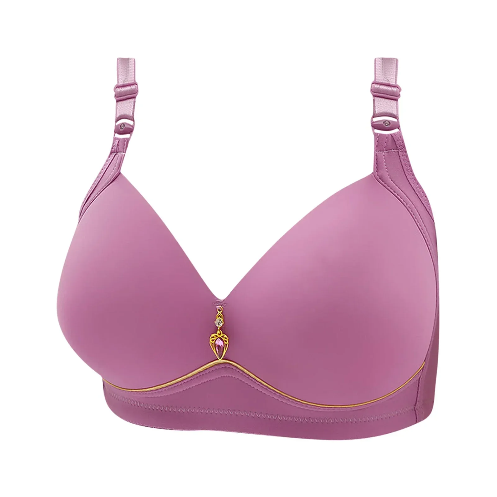Thin-Cup Wireless Plus Size Bra - Comfortable All-Day Wear - Image 5
