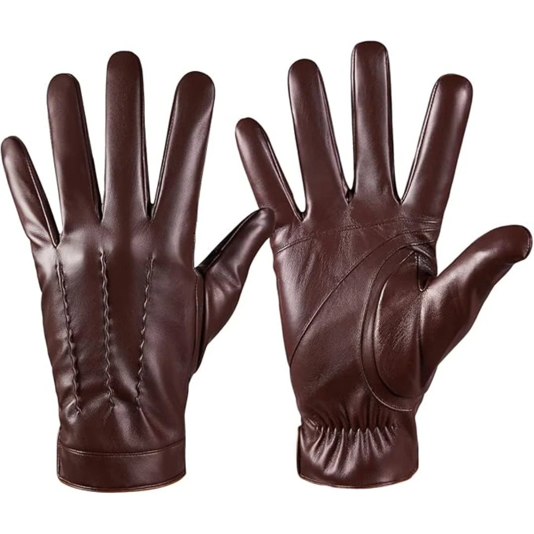 Touchscreen Winter Gloves with Cashmere Lining - Julien - Image 2