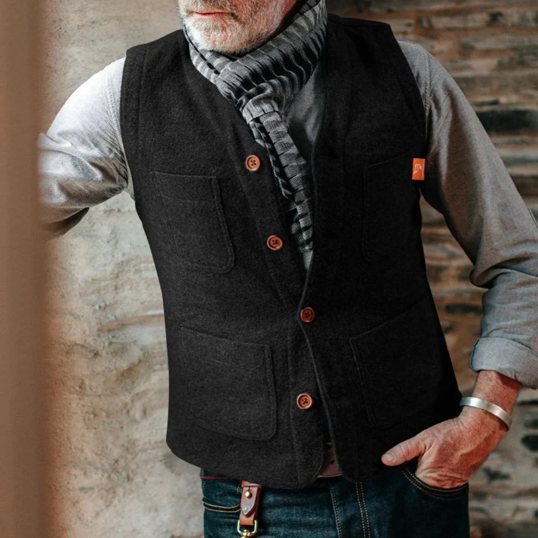 Traditional Vest Miguelito – Classic Vintage-Style Waistcoat - Image 12