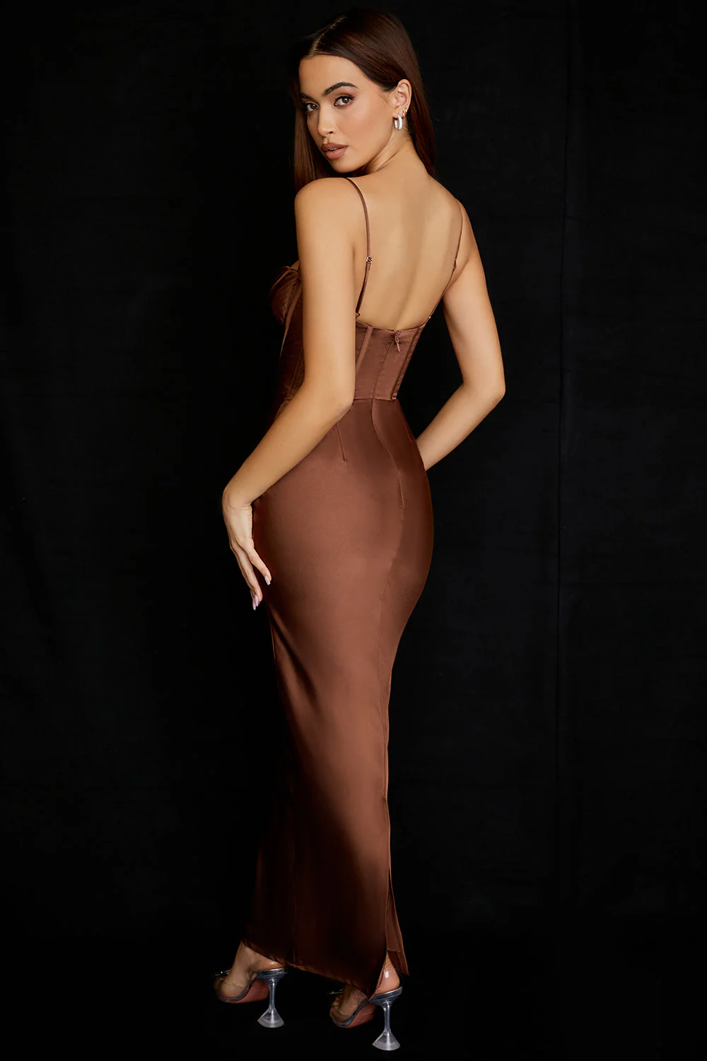 Trendy Corset Maxi Dress - Isabella - Image 27
