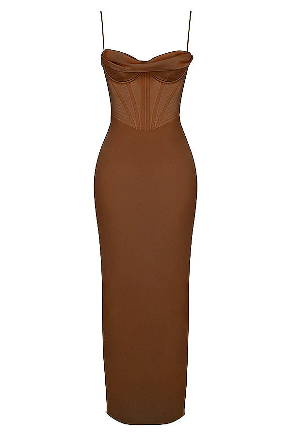 Trendy Corset Maxi Dress - Isabella - Image 31