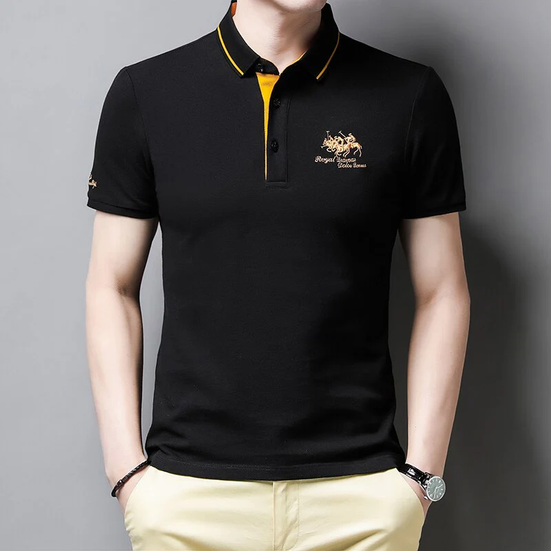 Trendy Embroidered Polo - Henry - Image 2