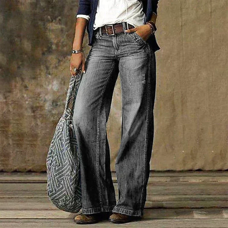 Trendy Ladies' Jeans - Elara - Image 3