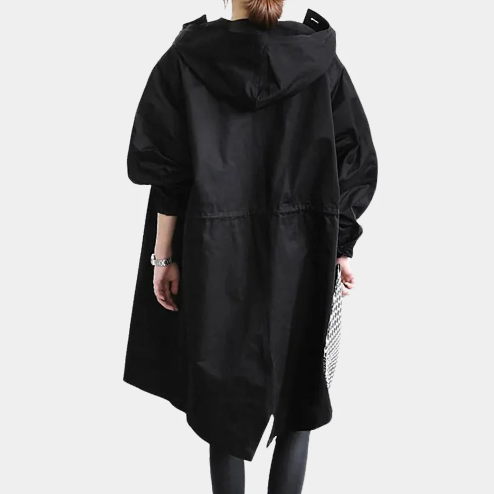 Trendy Long Women's Coat - Alessia - Image 2