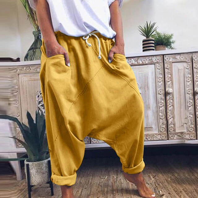 Trendy Men's Bohemian Harem Pants - Luca