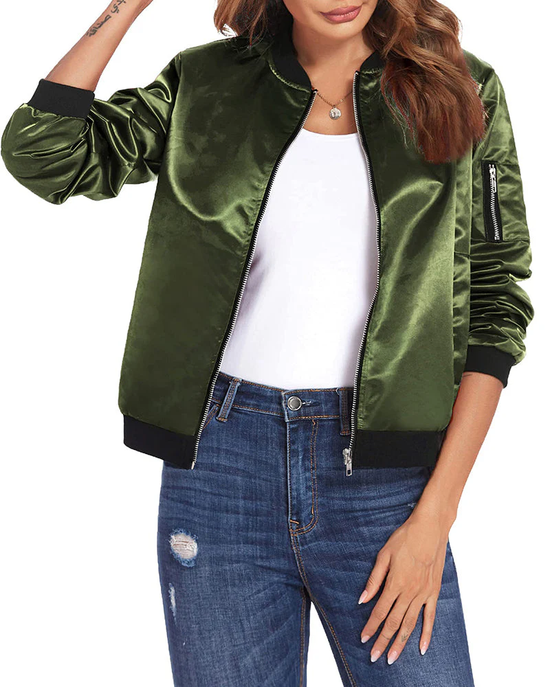 Trendy Streetwear Bomber Jacket – Daniela - Image 4