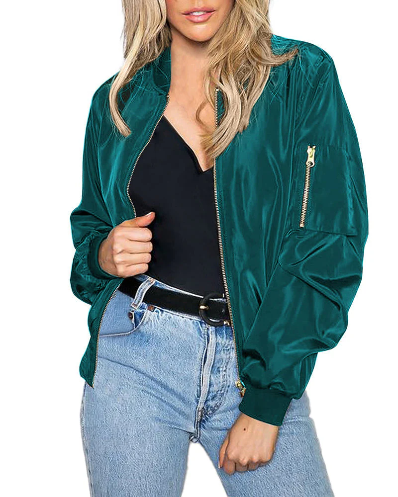 Trendy Streetwear Bomber Jacket – Daniela - Image 6
