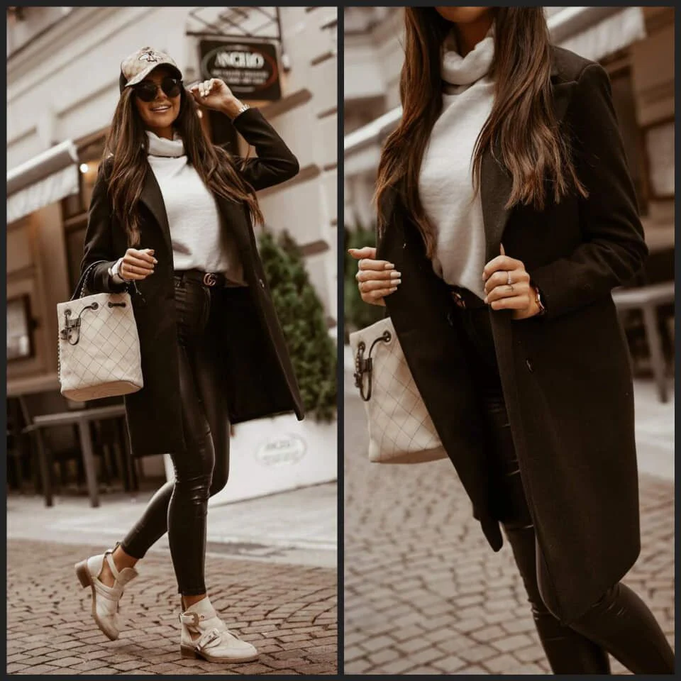 Stylish Long Brown Jacket | Comfortable Women's Outerwear - Image 5
