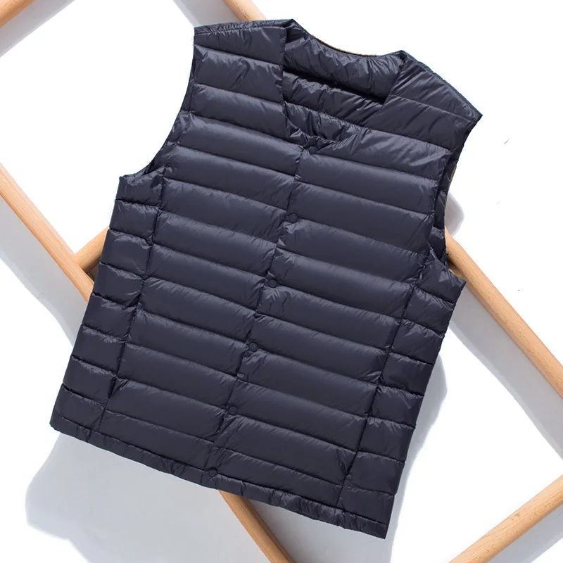 Ultralight down vest for men – Laurent - Image 7