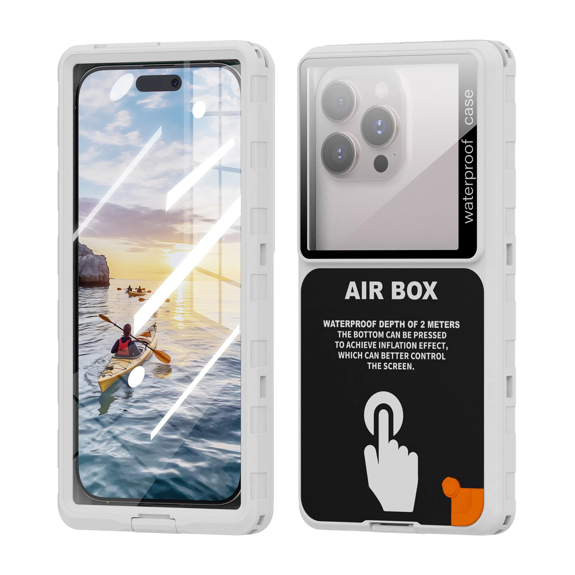 Universal Waterproof Phone Case with IP68 Protection – 6.9" – 1+1 FREE - Image 7