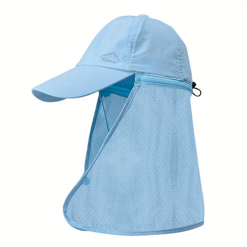 UV protection trucker hat with neck protection for outdoor adventures - SchattenPro - Image 9