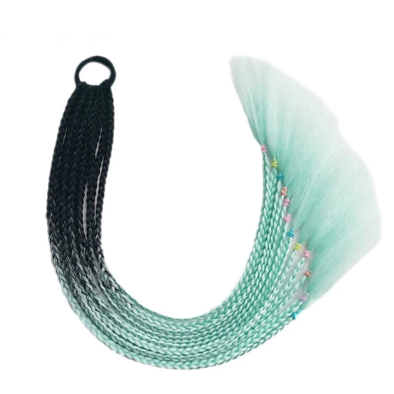 Vibrant Multi-Coloured Hair Extensions - Image 46