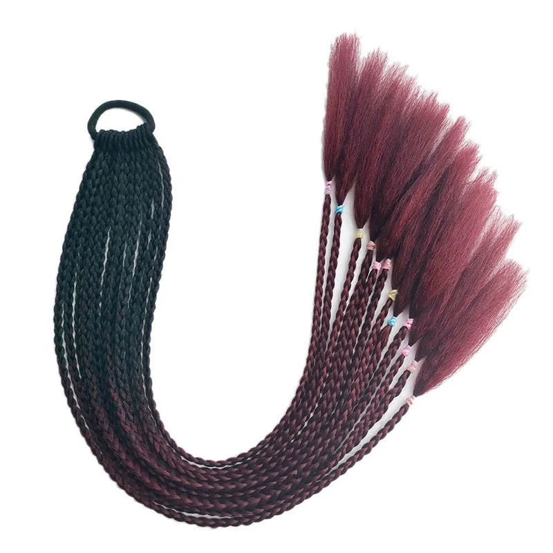 Vibrant Multi-Coloured Hair Extensions - Image 64