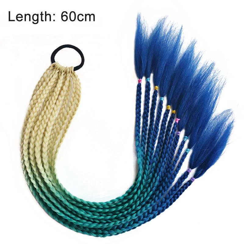 Vibrant Multi-Coloured Hair Extensions - Image 7