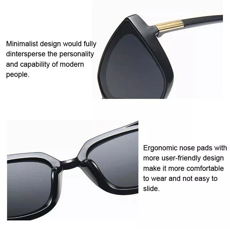 Vintage Designer Cat-Eye Sunglasses - Image 7