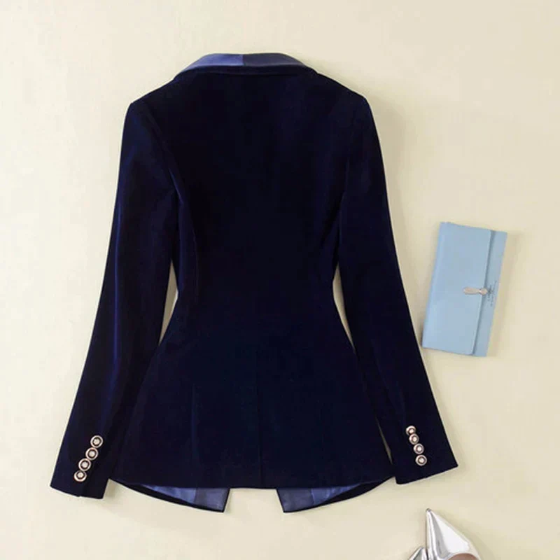 Vivienne Velvet Women's Blazer - Image 4